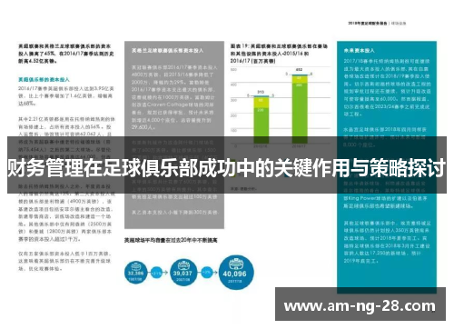 财务管理在足球俱乐部成功中的关键作用与策略探讨